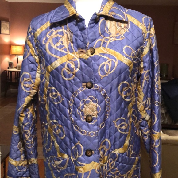 J McLaughlin Equestrian Print Jacket - Picture 4 of 8